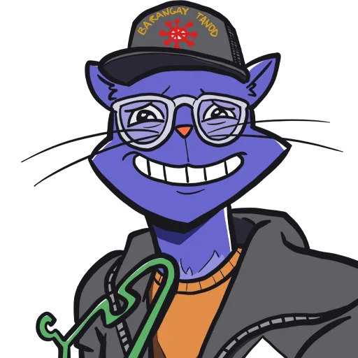 🥸 Стикер «Mirai Mascot» для Telegram