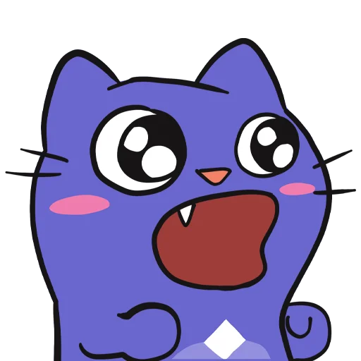 🗣 Стикер «Mirai Mascot» для Telegram