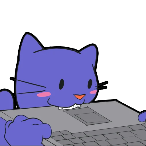 💻 Стикер «Mirai Mascot» для Telegram