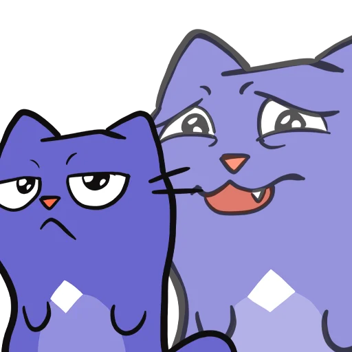 🤨 Стикер «Mirai Mascot» для Telegram