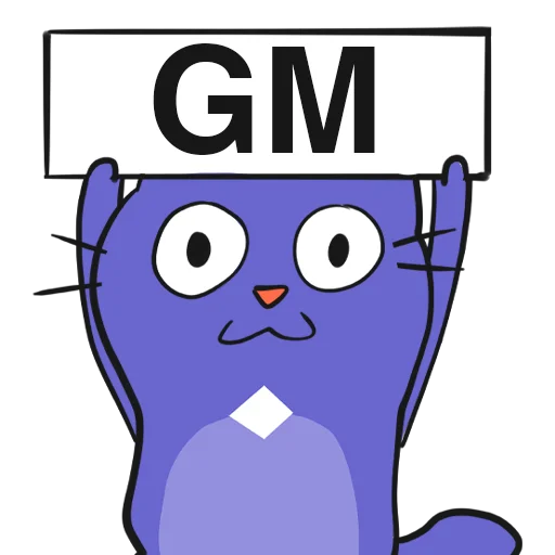 💜 Стикер «Mirai Mascot» для Telegram
