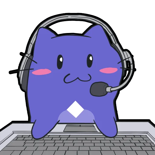 💻 Стикер «Mirai Mascot» для Telegram