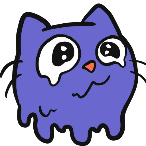 🫠 Стикер «Mirai Mascot» для Telegram