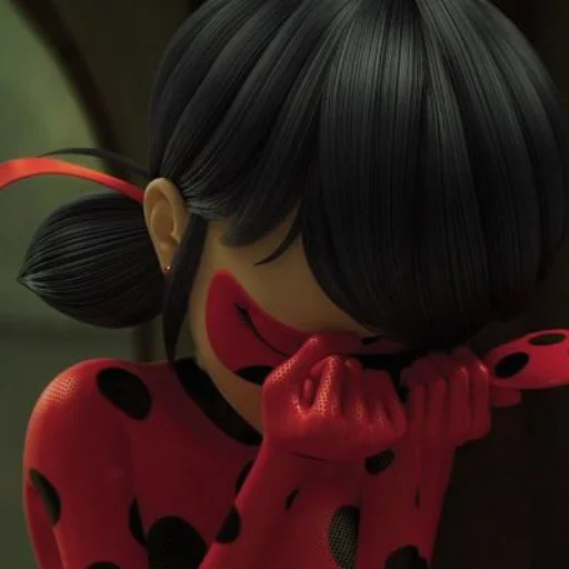 😭 Стикер «Это полный Miraculous» для Telegram