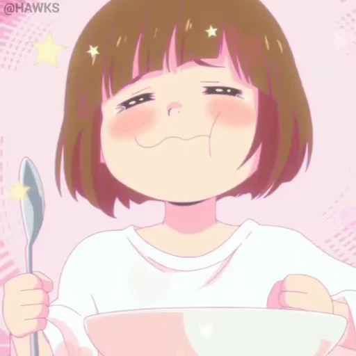 ☺️ Стикер «Miri Unasaka» для Telegram