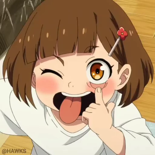 😜 Стикер «Miri Unasaka» для Telegram