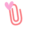 💗 Эмодзи «Розовые буквы с сердечками и без» для Telegram