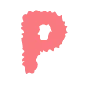 💗 Эмодзи «Розовые буквы с сердечками и без» для Telegram