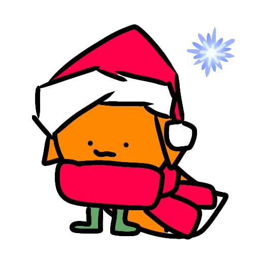 🎅 Стикер «Мырлыш!» для Telegram