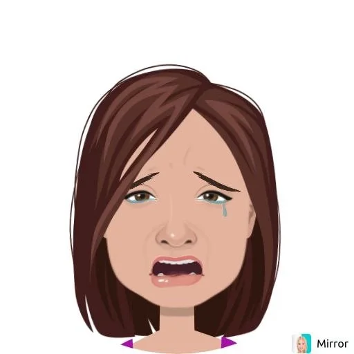 😭 Стикер «Mirror» для Telegram