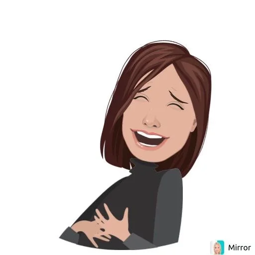 😂 Стикер «Mirror» для Telegram