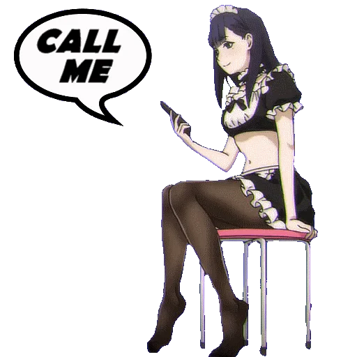📞 Стикер «MIRU TIGHTS» для Telegram