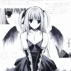 🤍 Эмодзи «Misa Death Note» для Telegram