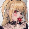 ❤️ Эмодзи «Misa Death Note» для Telegram