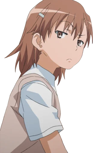 😒 Стикер «Misaka Mikoto» для Telegram
