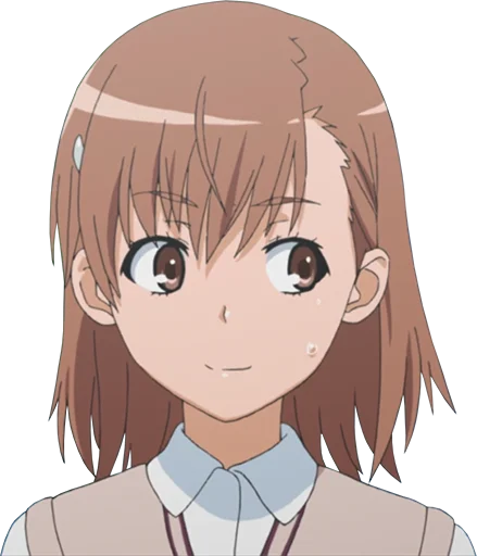 😅 Стикер «Misaka Mikoto» для Telegram