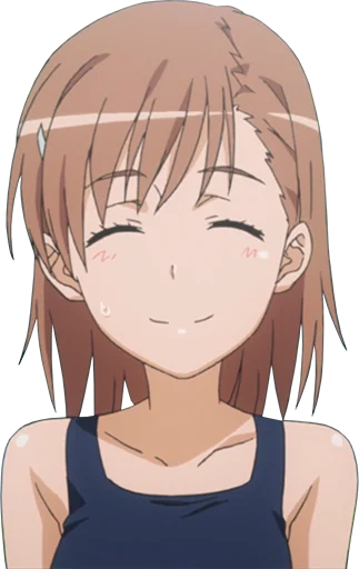 😊 Стикер «Misaka Mikoto» для Telegram