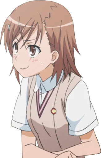 😅 Стикер «Misaka Mikoto» для Telegram