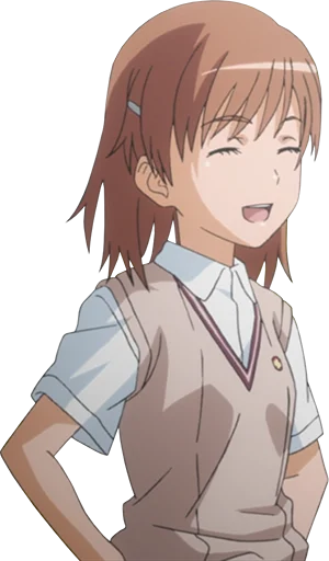 😄 Стикер «Misaka Mikoto» для Telegram