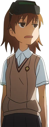 😐 Стикер «Misaka Mikoto» для Telegram