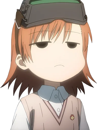 😑 Стикер «Misaka Mikoto» для Telegram