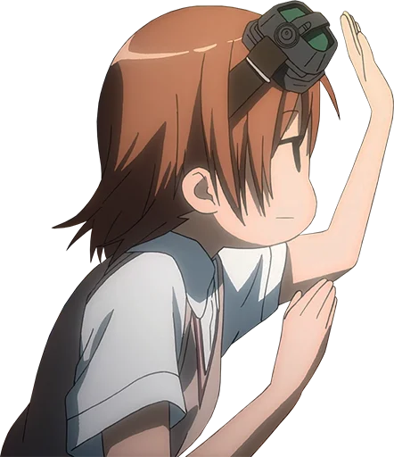 🤜 Стикер «Misaka Mikoto» для Telegram