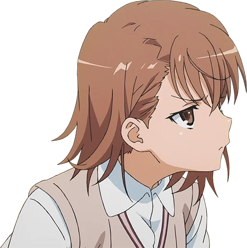 😒 Стикер «Misaka Mikoto» для Telegram