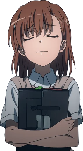 😌 Стикер «Misaka Mikoto» для Telegram