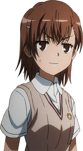 🙃 Стикер «Misaka Mikoto» для Telegram