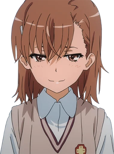 ☺️ Стикер «Misaka Mikoto» для Telegram