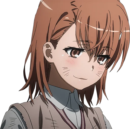 ☺️ Стикер «Misaka Mikoto» для Telegram