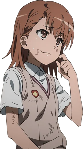 😅 Стикер «Misaka Mikoto» для Telegram