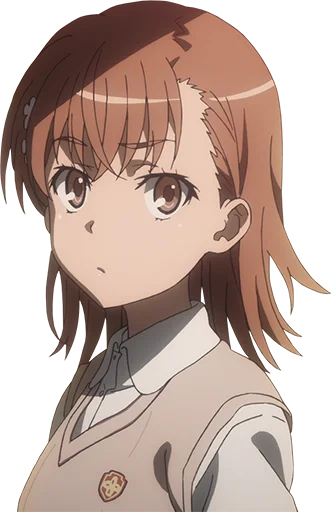 😐 Стикер «Misaka Mikoto» для Telegram