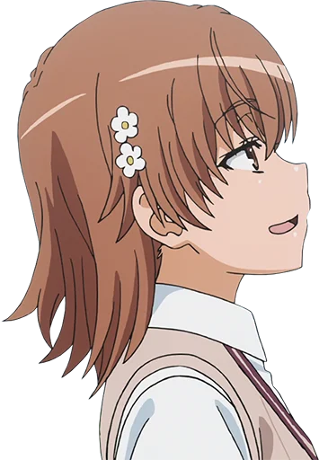 😅 Стикер «Misaka Mikoto» для Telegram