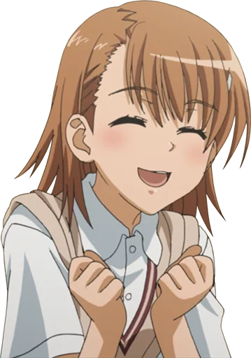 😄 Стикер «Misaka Mikoto» для Telegram
