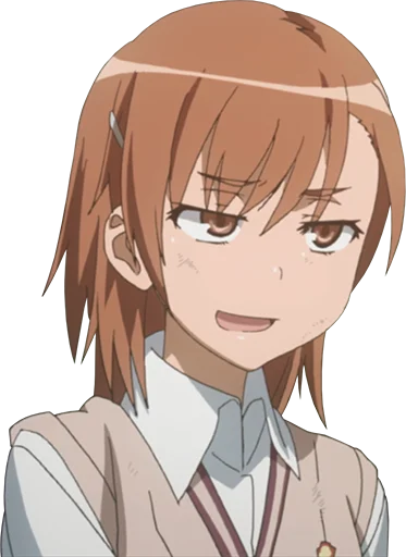 😅 Стикер «Misaka Mikoto» для Telegram