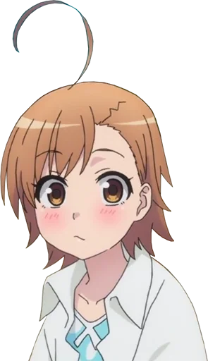 😶 Стикер «Misaka Misaka» для Telegram