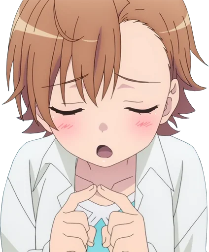 😳 Стикер «Misaka Misaka» для Telegram