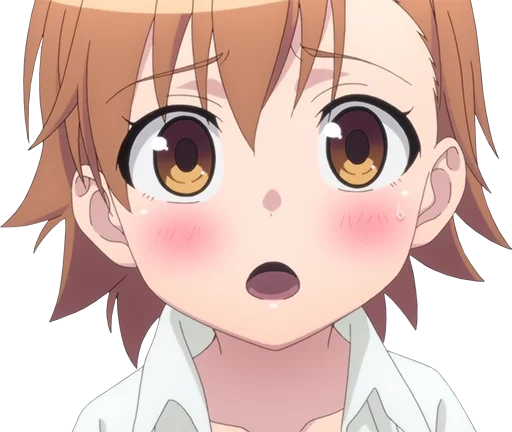 😳 Стикер «Misaka Misaka» для Telegram