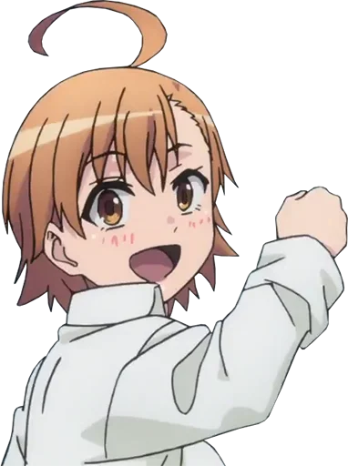 💪 Стикер «Misaka Misaka» для Telegram
