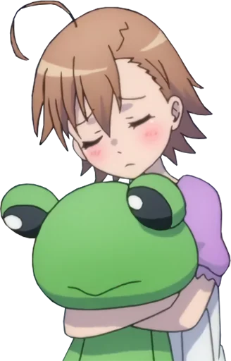😔 Стикер «Misaka Misaka» для Telegram