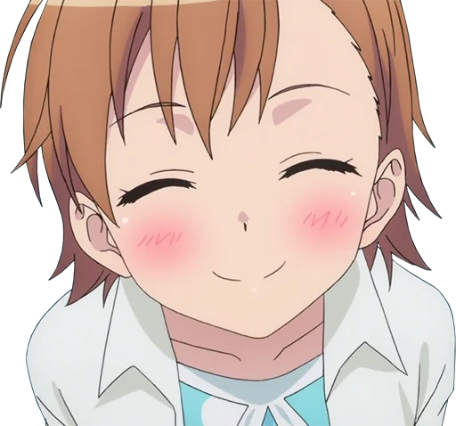 ☺️ Стикер «Misaka Misaka» для Telegram
