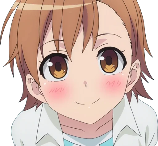 👀 Стикер «Misaka Misaka» для Telegram