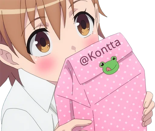 ℹ️ Стикер «Misaka Misaka» для Telegram