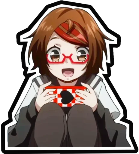 😍 Стикер «Misaki Sakimiya» для Telegram
