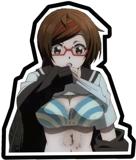 😍 Стикер «Misaki Sakimiya» для Telegram