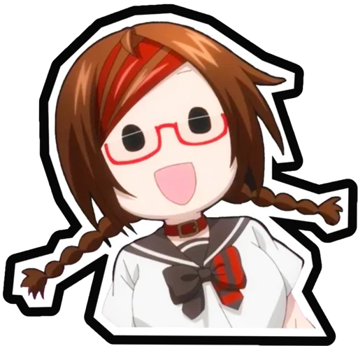 😍 Стикер «Misaki Sakimiya» для Telegram