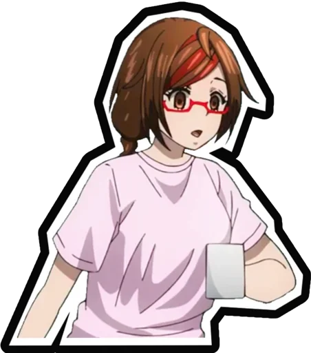 😍 Стикер «Misaki Sakimiya» для Telegram