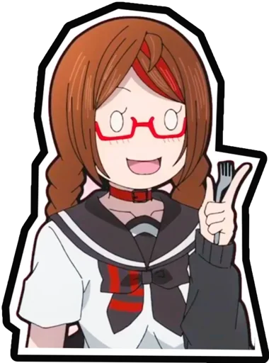 😍 Стикер «Misaki Sakimiya» для Telegram
