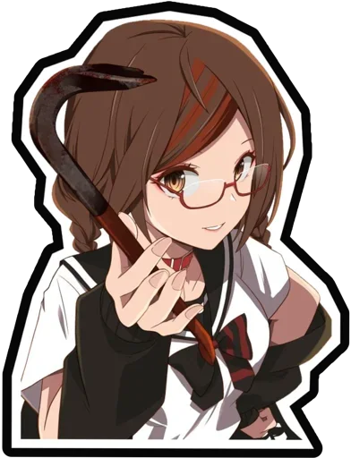 😍 Стикер «Misaki Sakimiya» для Telegram